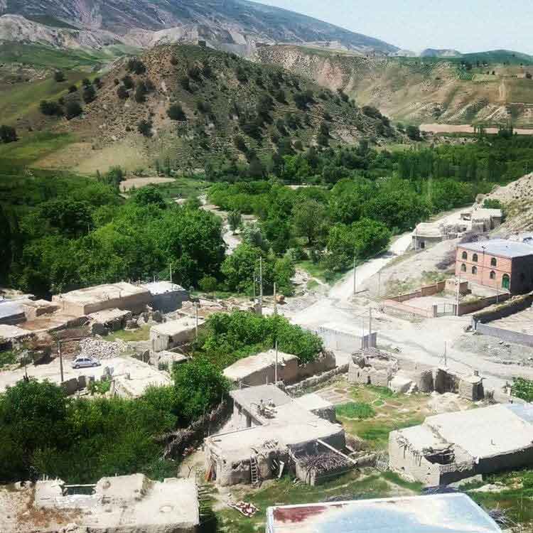 روستای محمد دورانلو خانه های روستایی خشگل